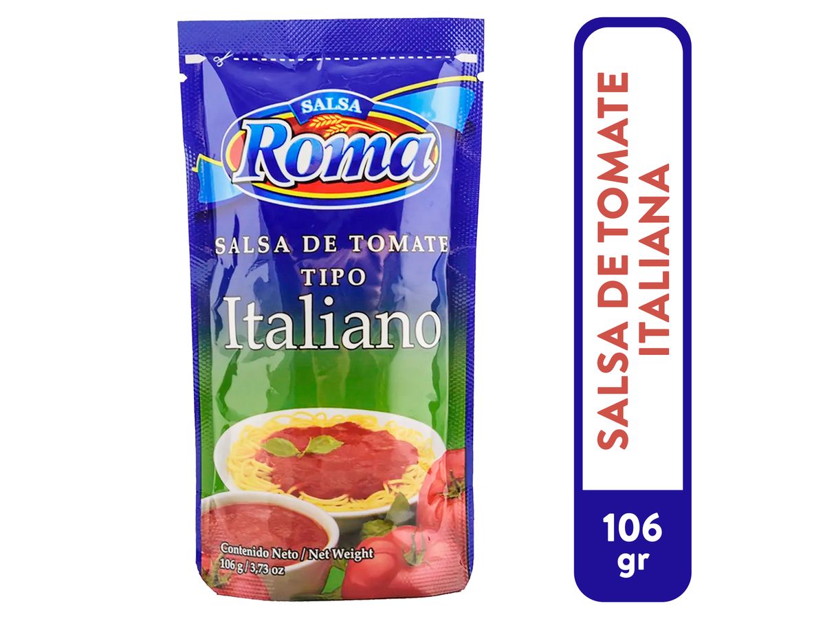 Salsa de tomate Roma tipo italiana - 106 g
