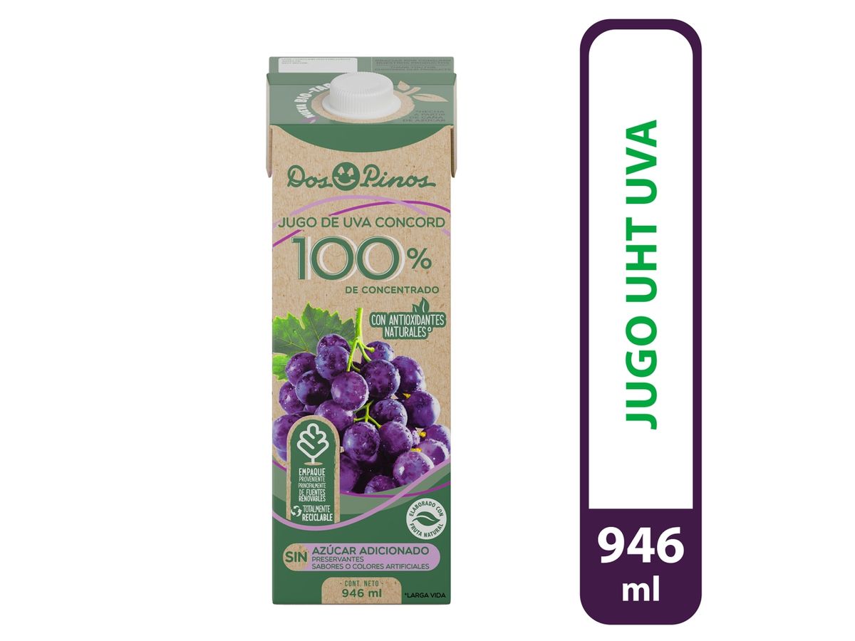 Jugo Dos Pinos UHT Uva - 946 ml