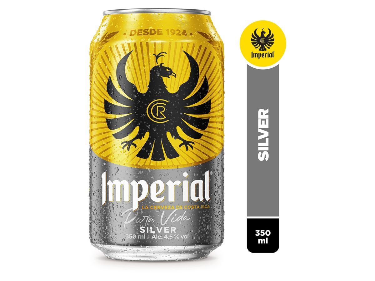 Cerveza Imperial Silver Lata- 350ml