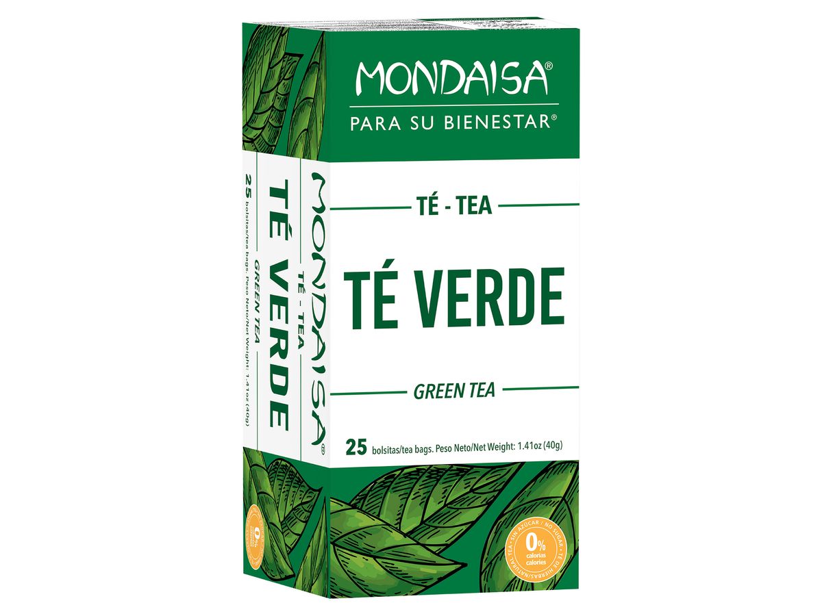 Té Mondaisa Verde 25 uds - 40 g