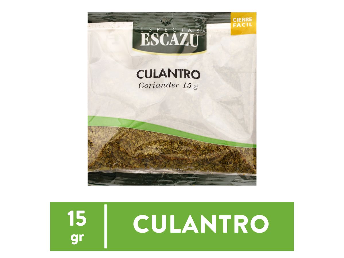 Culantro castilla Especias Escazú hoja molida - 15 g