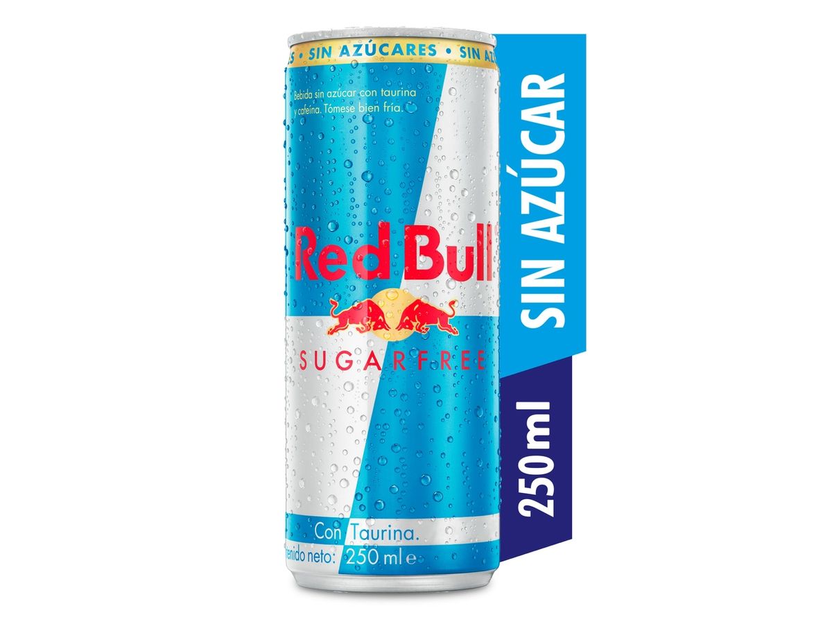 Bebida Energizante Red Bull Libre de Azúcar - 250ml