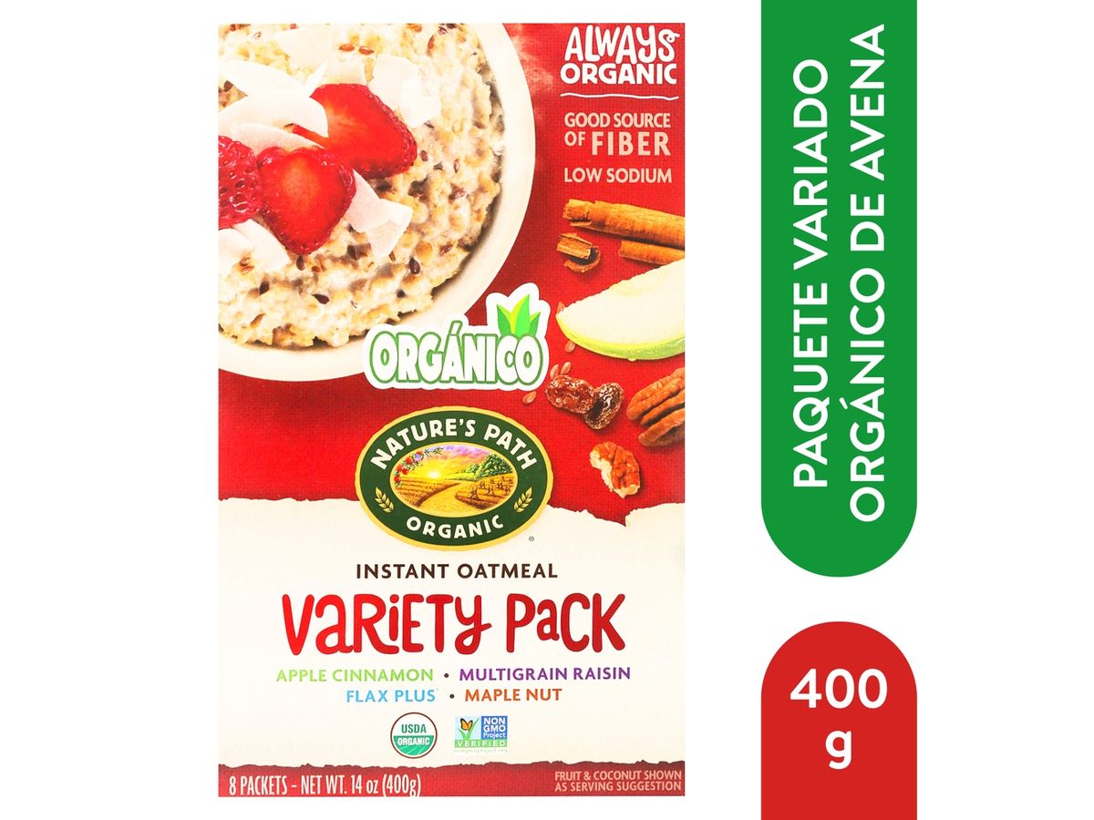 Avena Natures Path varity pack 8 Uds - 400 g