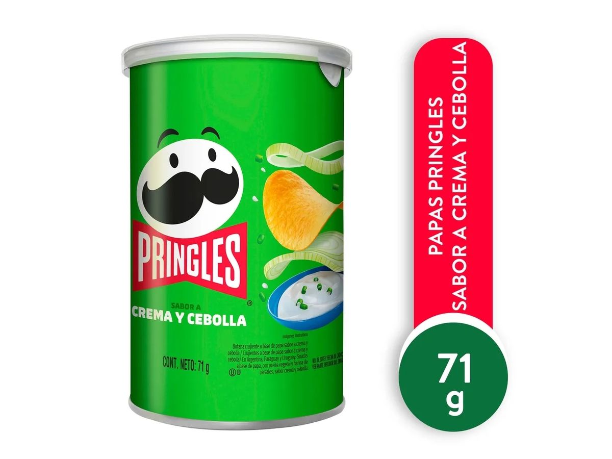 Papas Pringles Crema Cebolla - 71 g