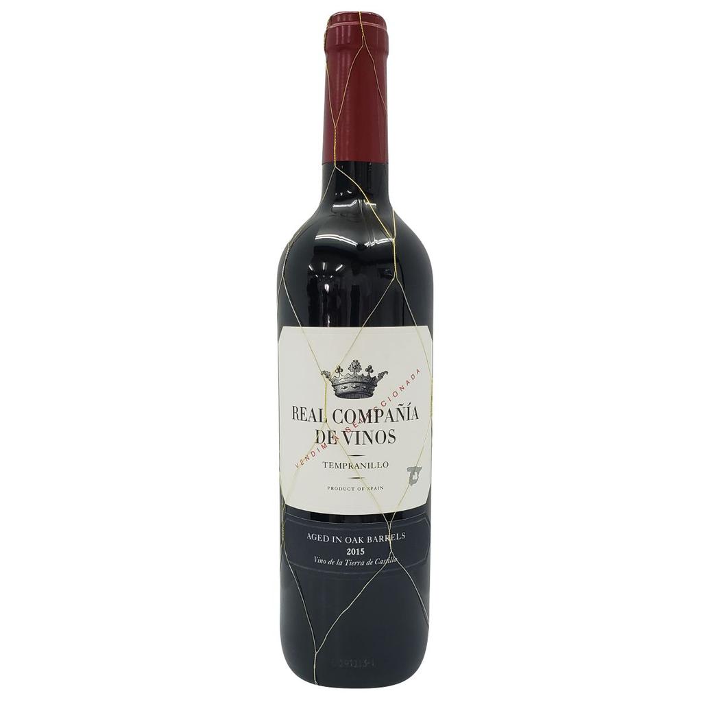 Real Compañia Vino Tinto Tempranillo Botella de 750 mL / 25.4 oz