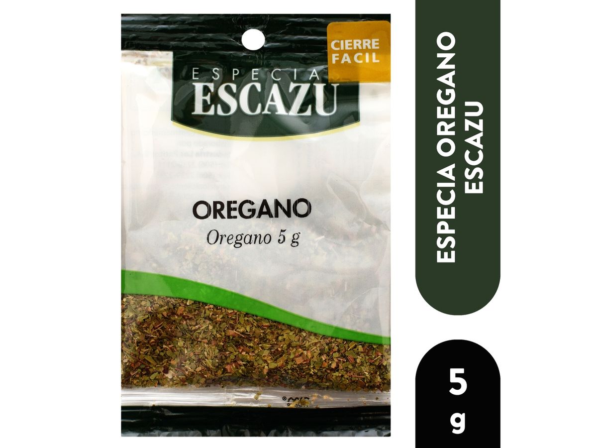 Orégano Especias Escazú - 5 g