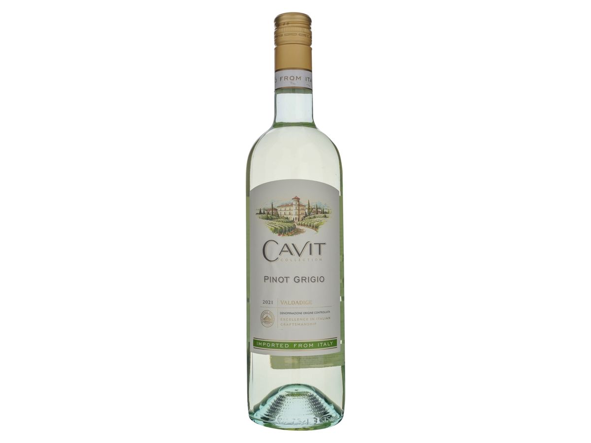 Vino blanco Cavit pinot grigio valdadige - 750 ml