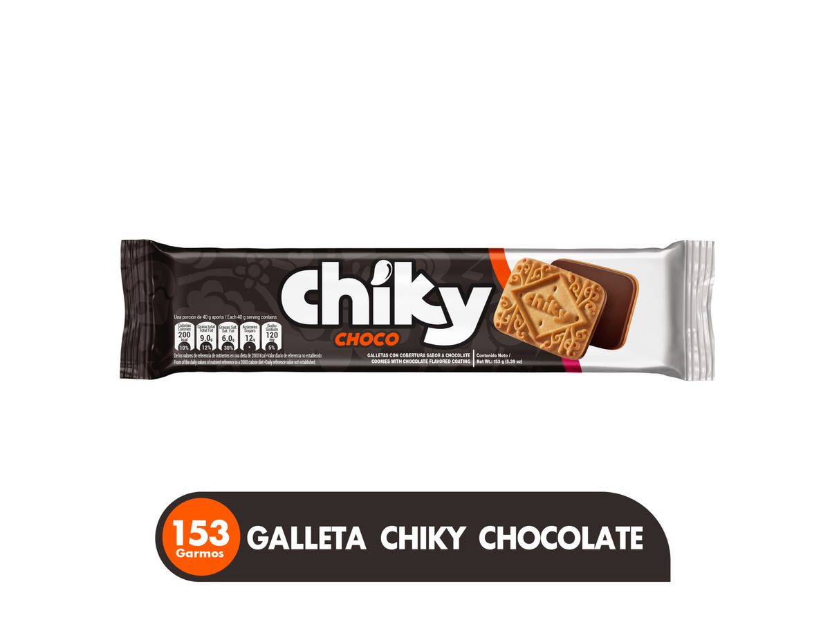 Galleta Pozuelo Chiky Chocolate - 153 g