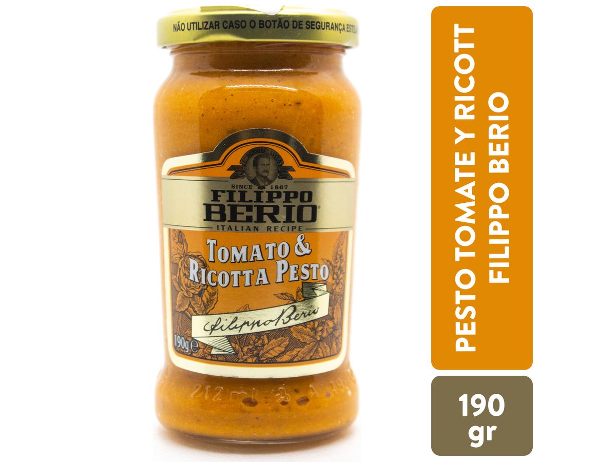 Pesto Filippo Berio Tomate Ricotta - 190 g