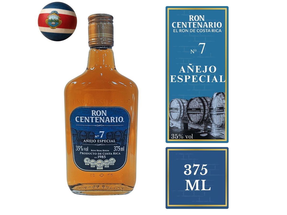 Ron Centenario Añejo Especial 7años - 375 ml