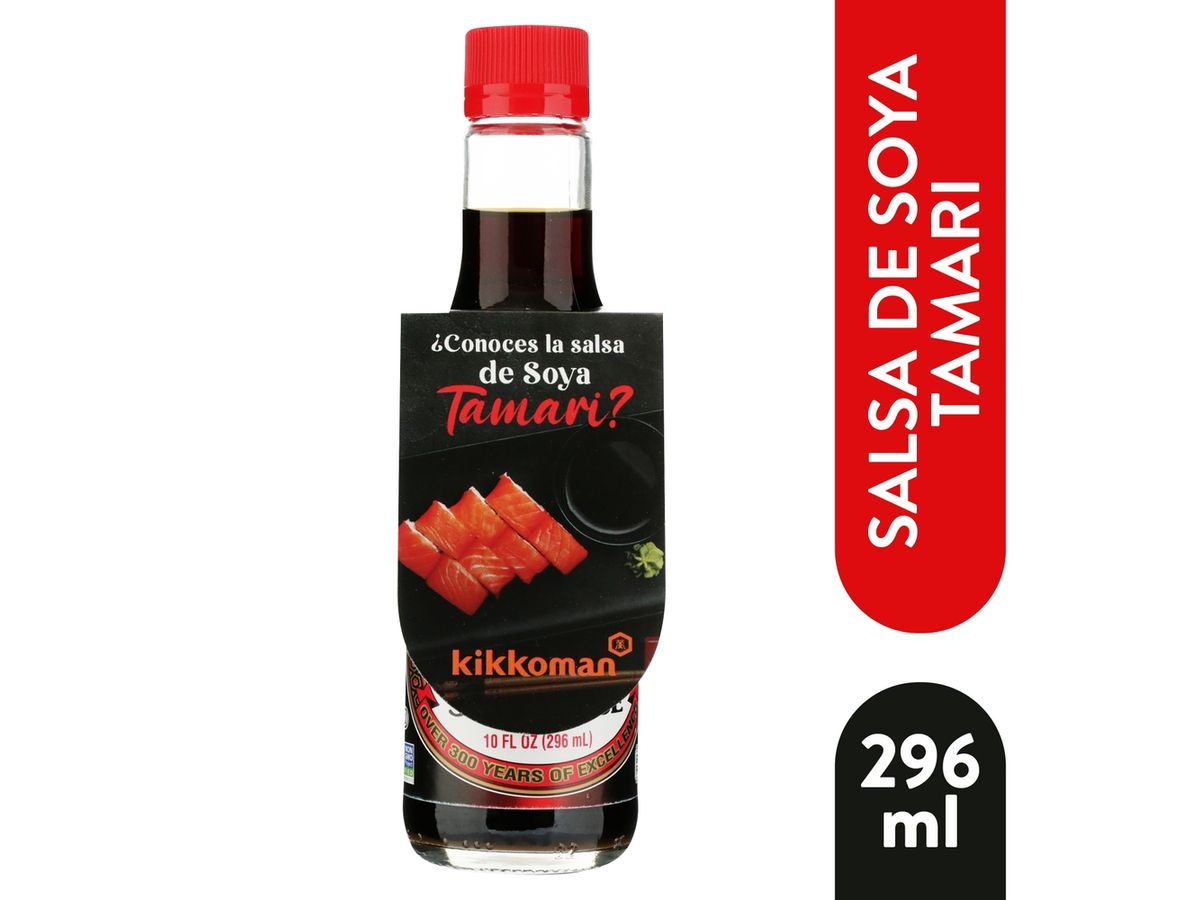 Salsa de soya Kikkoman tamari - 296 ml