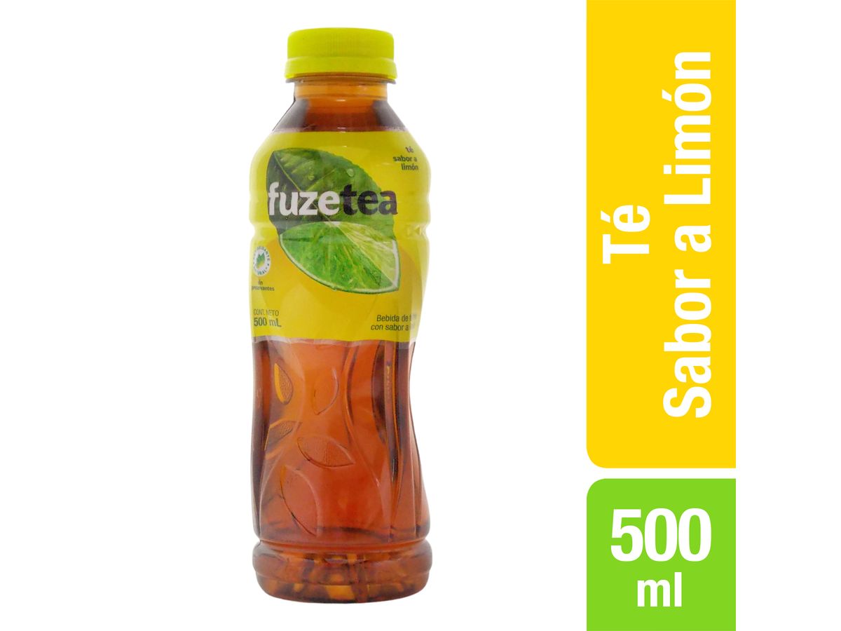 Refresco Fuze Tea Té Negro Limón - 500 ml