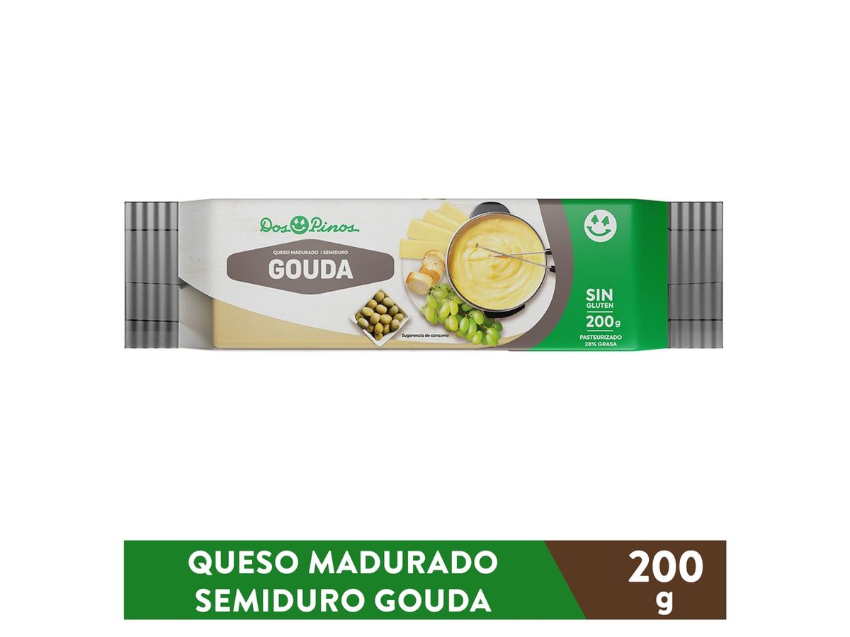 Queso tipo Gouda Dos Pinos - 200 g