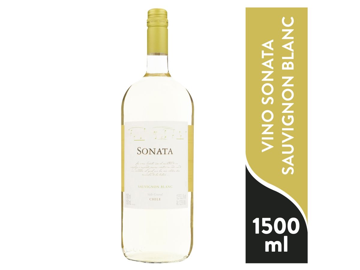 Vino Sonata Chileno Blanco Sauvignon - 1500ml