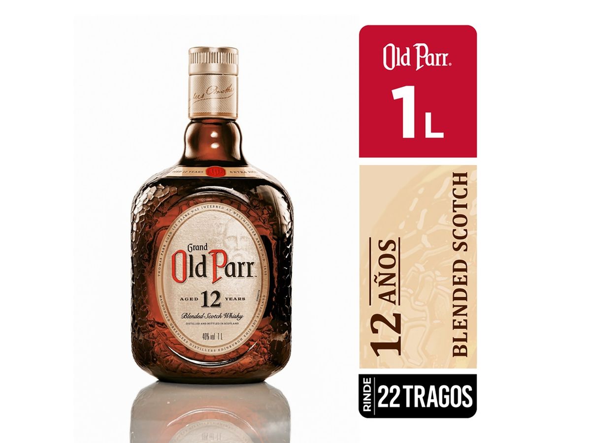 Whisky Old Parr 12 años -1000 ml