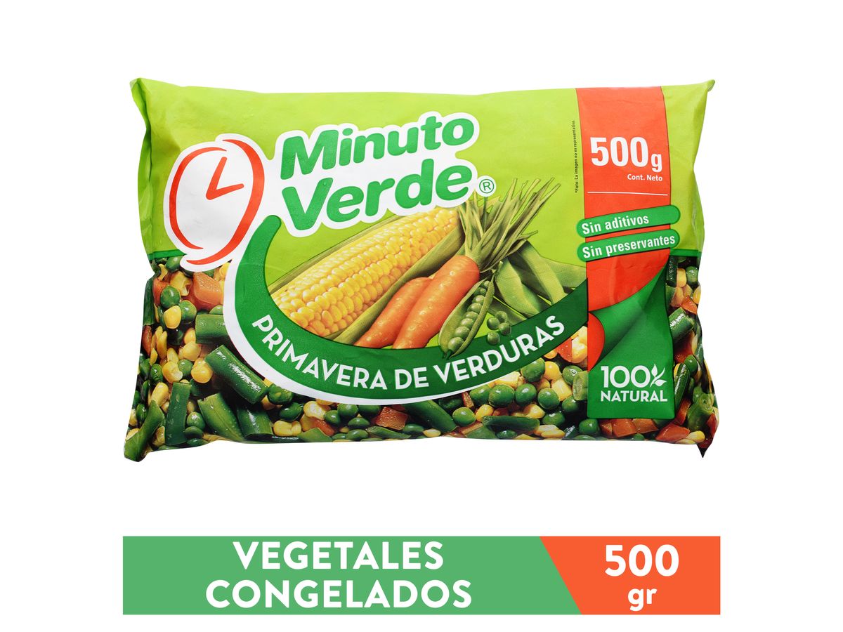 Vegetales Minuto Verde congelado primavera verde - 500 g
