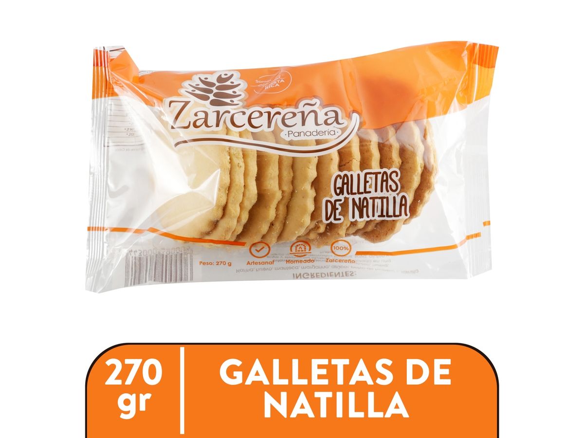 Galleta La Zarcereña de natilla - 270 g