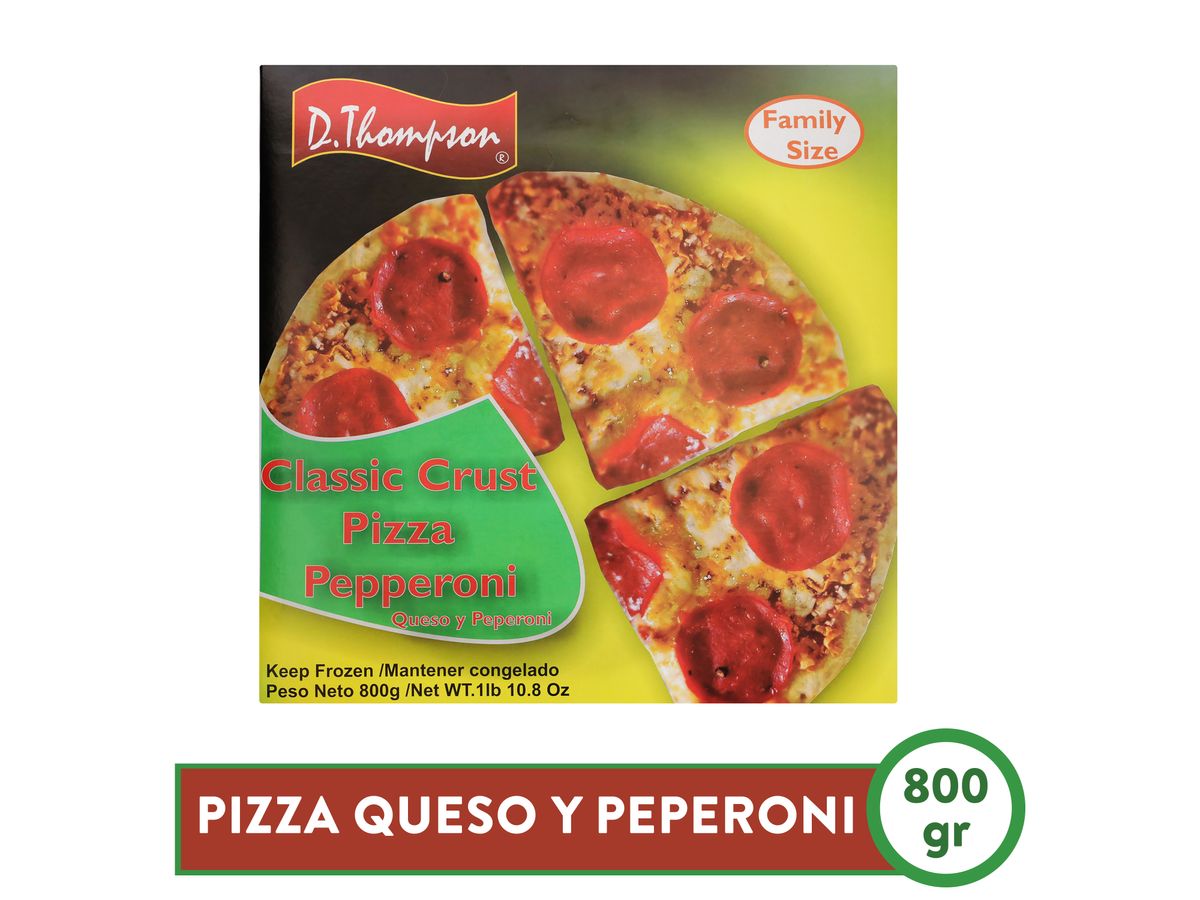 Pizza D.Thompson peperoni - 800 g