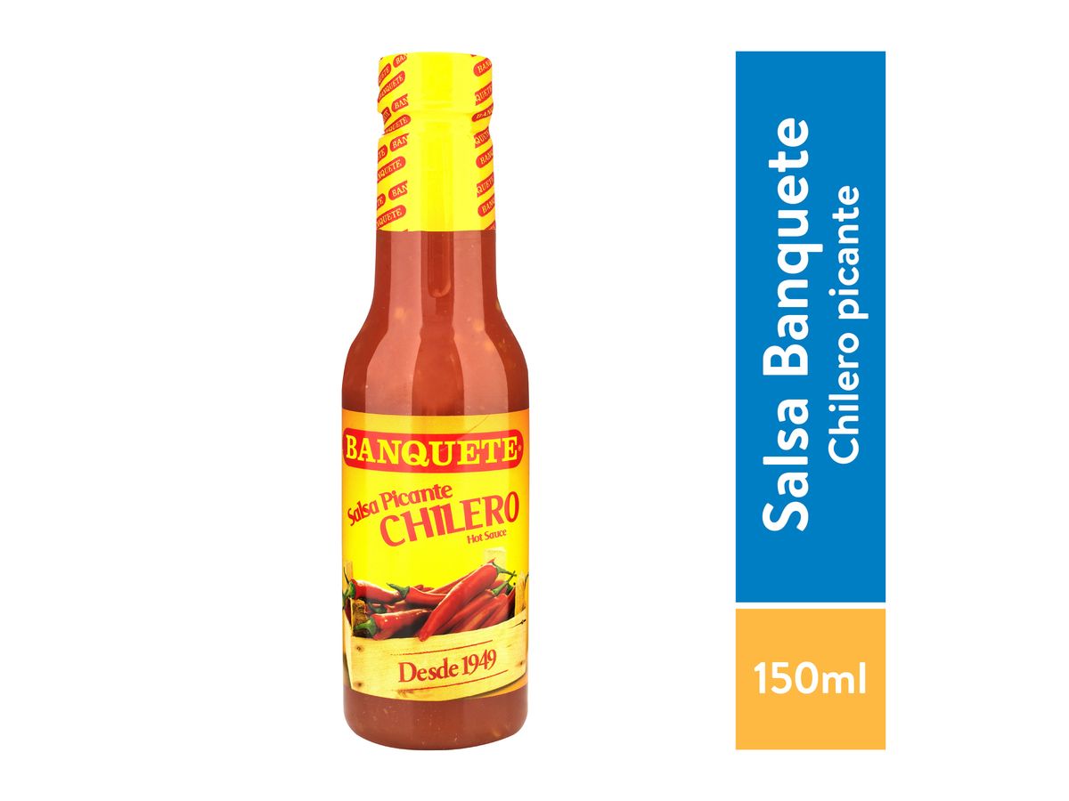 Salsa picante Banquete chilero - 310 g