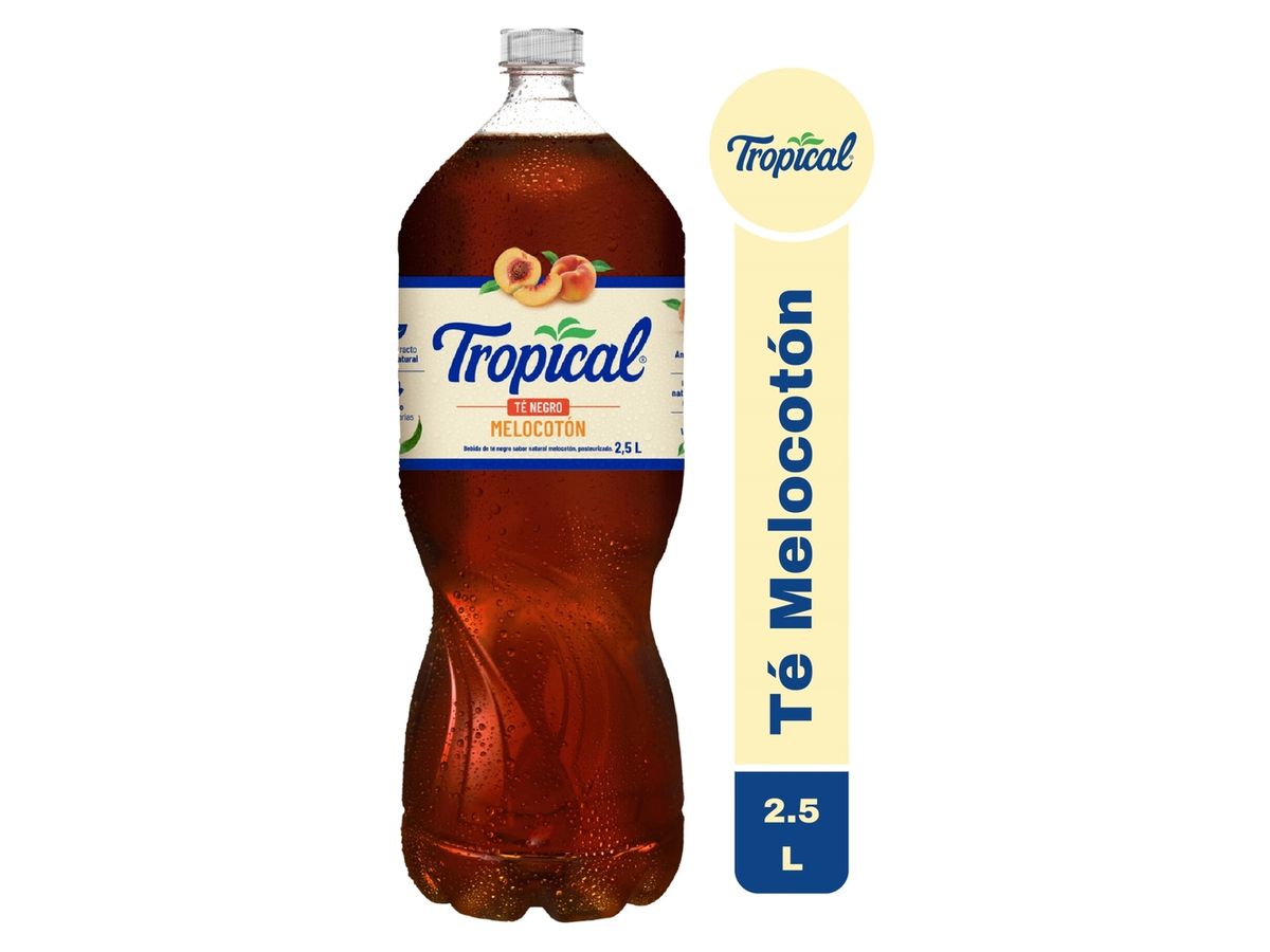 Refresco Tropical Té Frío con Melocotón Pet - 2.5 L