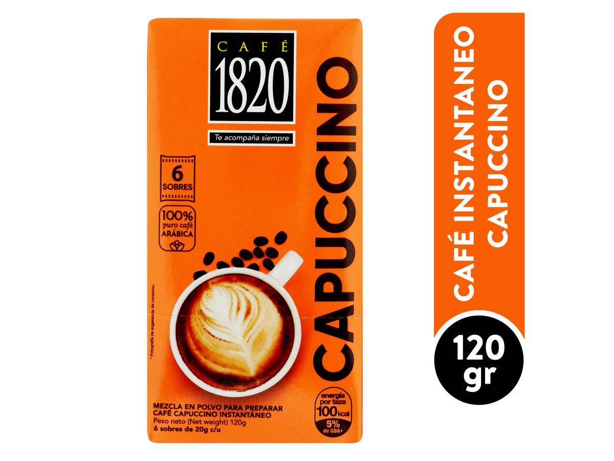 Café 1820 Instantáneo Capuccino - 20 g