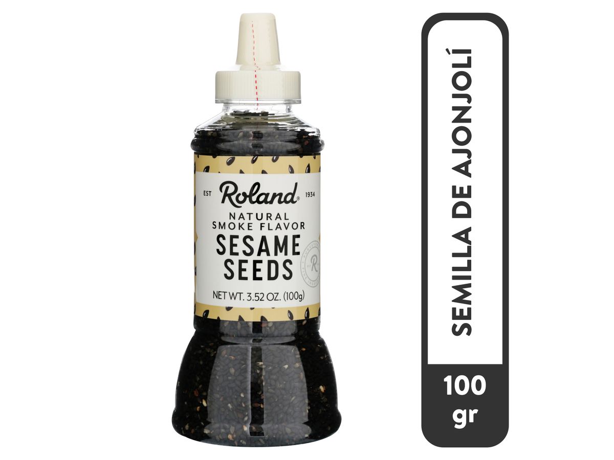 Semillas Roland ajonjolí sabor ahumado natural - 100 g