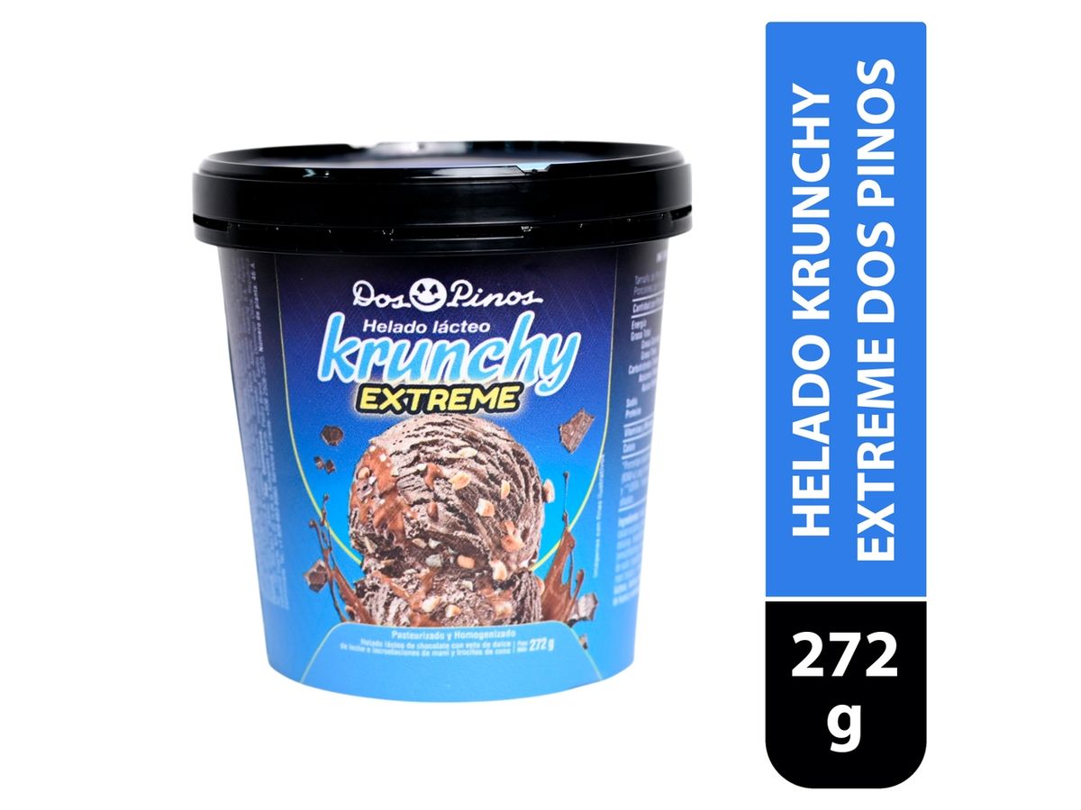 Helado Dos Pinos Krunchy Extreme - 272 g