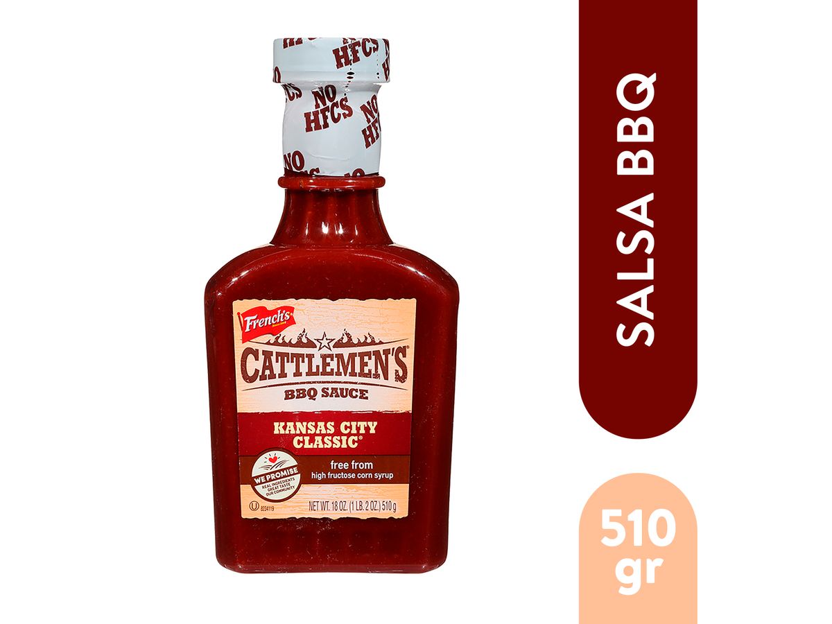 Salsa barbacoa Cattlemen's Kansas City clásica - 510 g