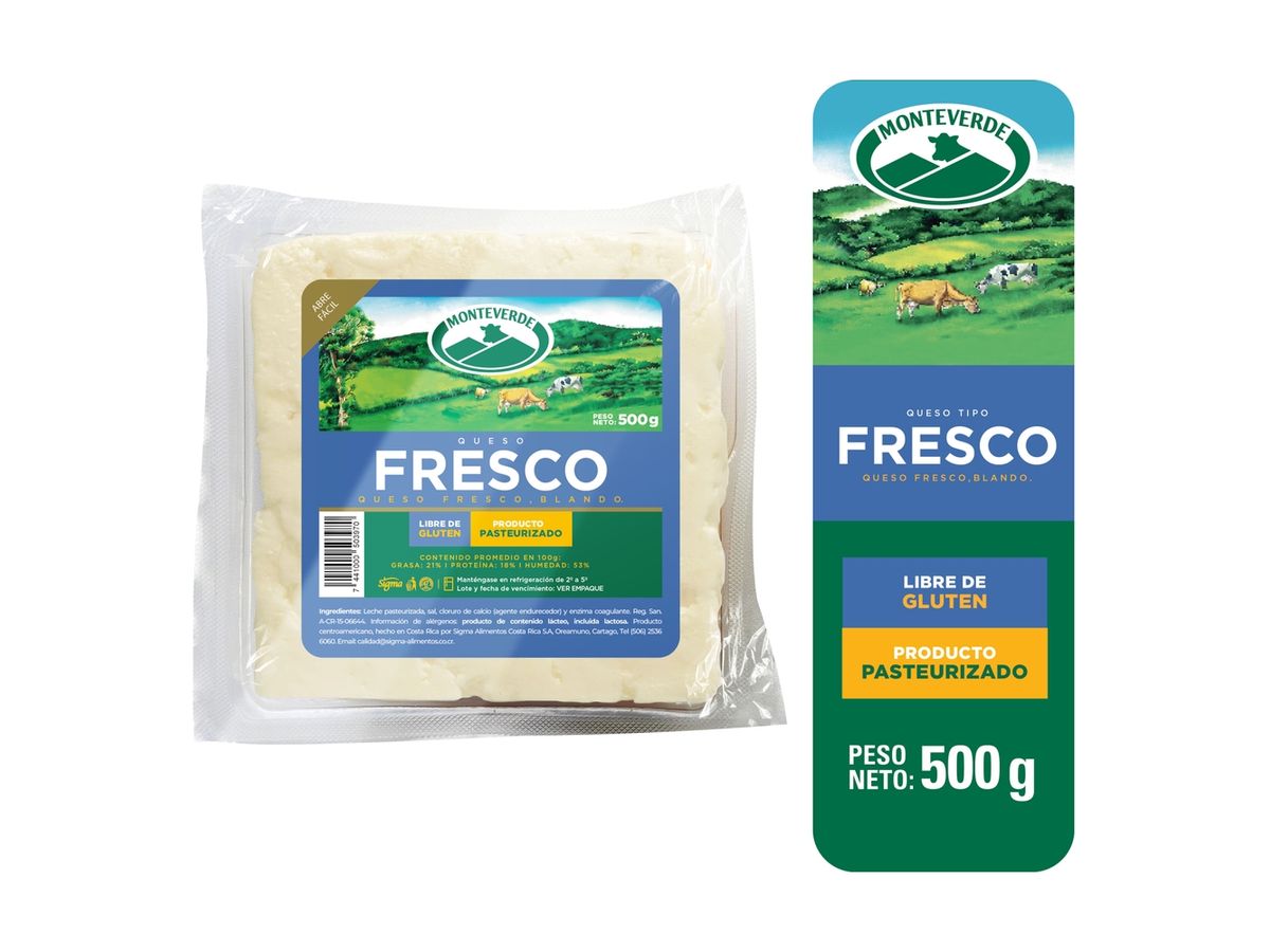 Queso Monteverde Fresco - 500g