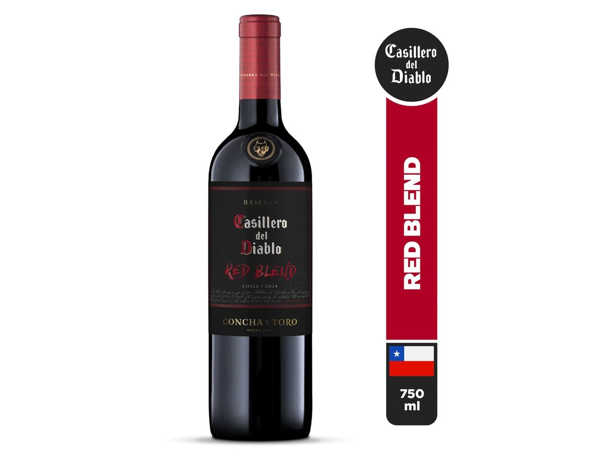 Vino tinto Casillero Del Diablo red blend - 750 ml