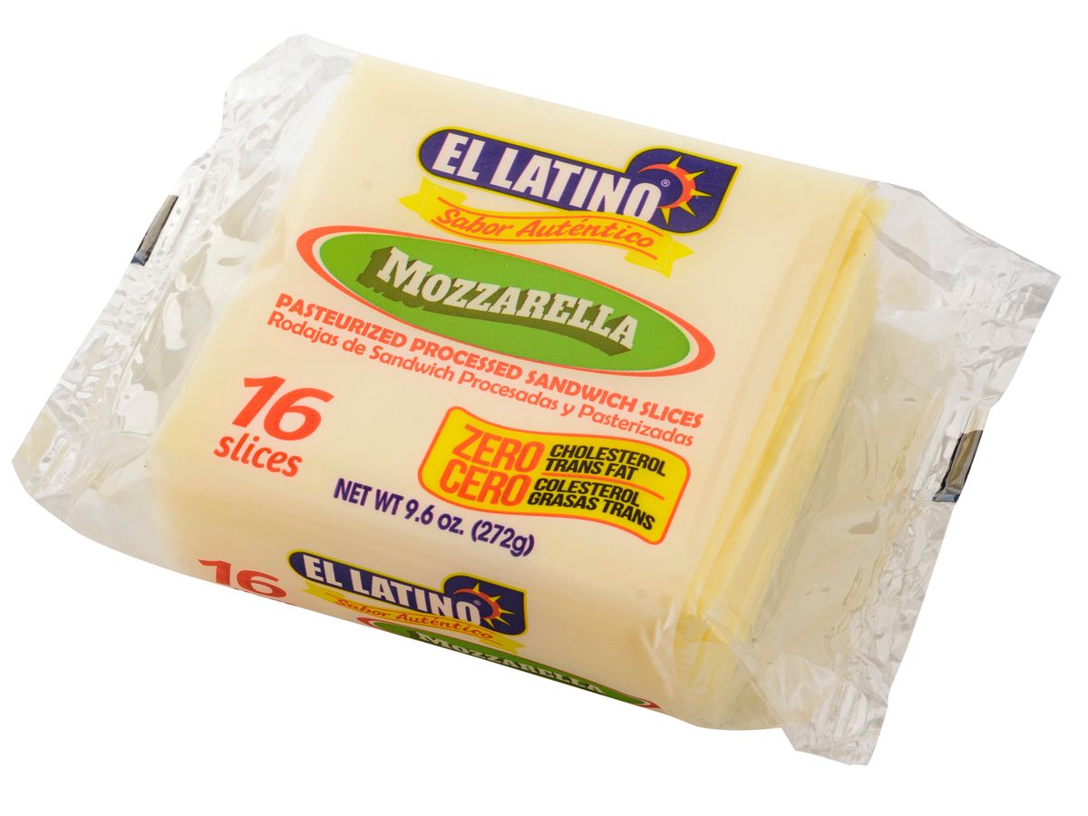Queso El Latino mozzarella rebanado - 272 g