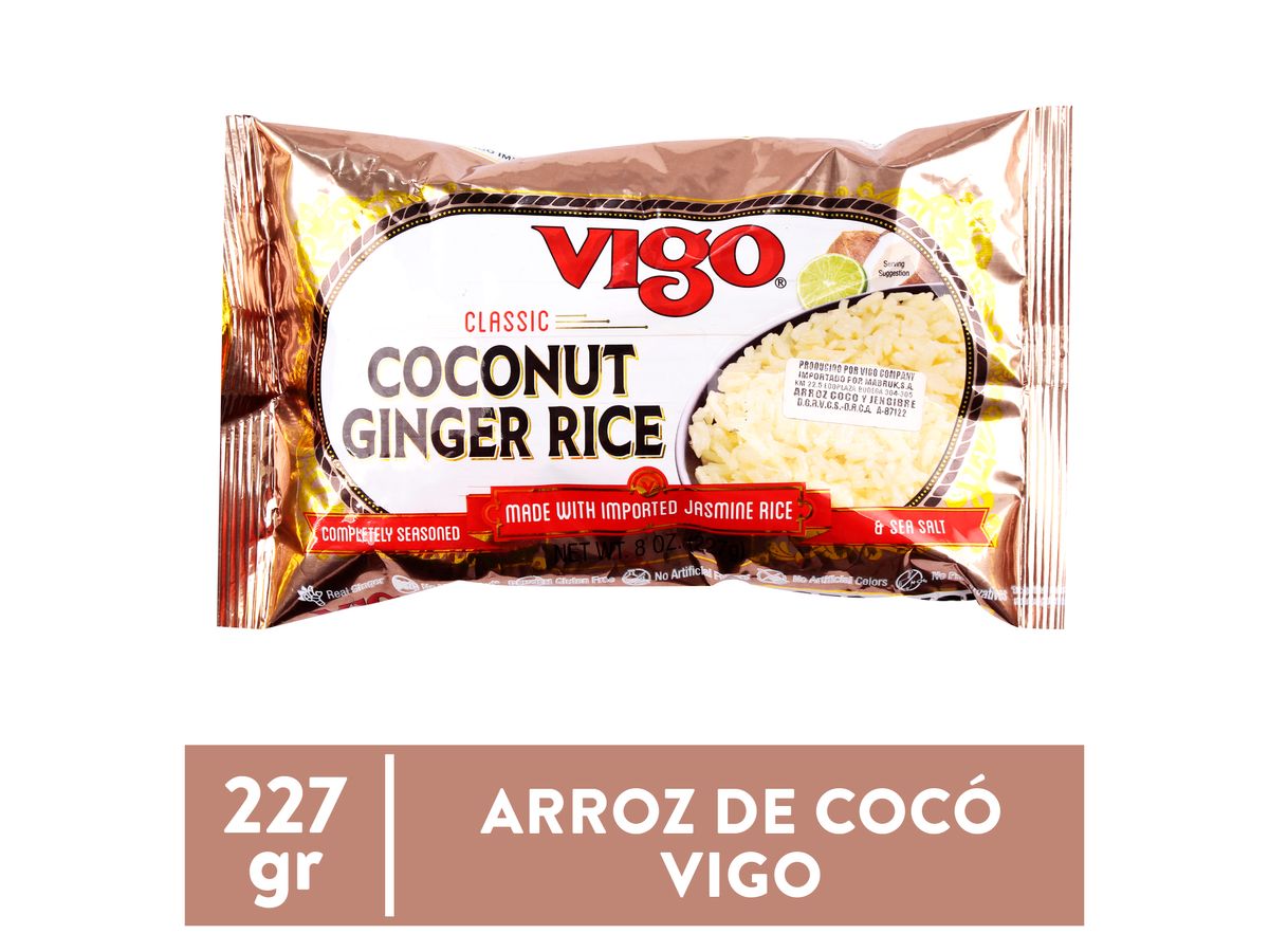 Coconut Vigo Ginger Rice -227 g