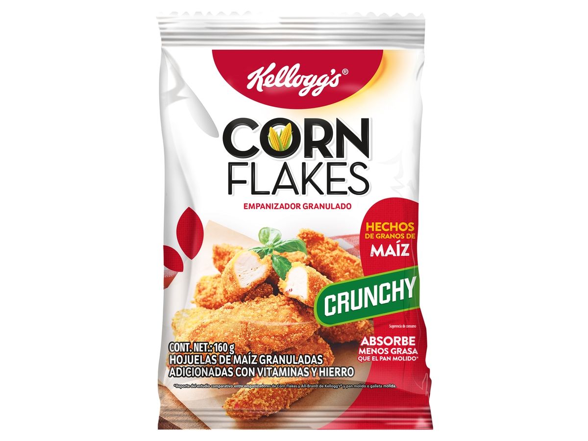 Empanizador Kelloggs Corn Flakes - 160 g